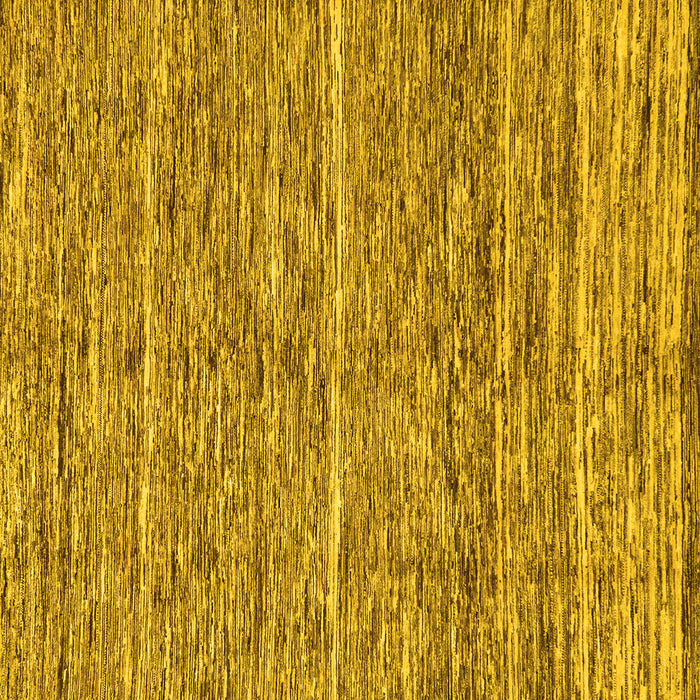 Square Machine Washable Abstract Yellow Modern Rug, wshabs204yw