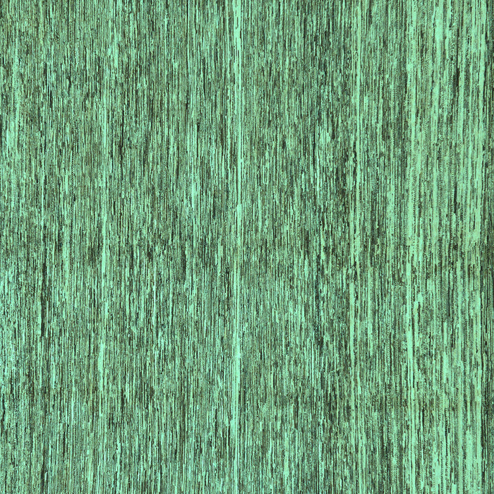 Square Machine Washable Abstract Turquoise Modern Area Rugs, wshabs204turq