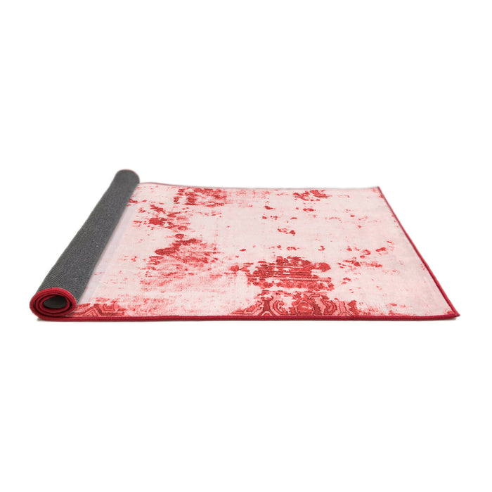 Abstract Red Modern Area Rugs