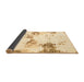 Sideview of Abstract Brown Modern Rug, abs2050brn