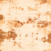 Square Abstract Orange Modern Rug, abs2050org