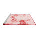 Modern Red Washable Rugs