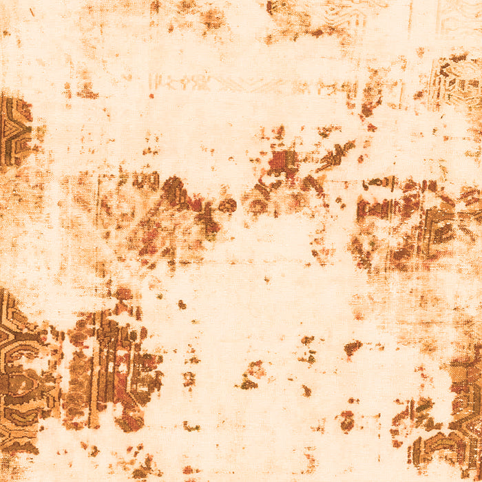 Abstract Orange Modern Rug, abs2050org