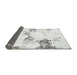 Sideview of Abstract Gray Modern Rug, abs2050gry