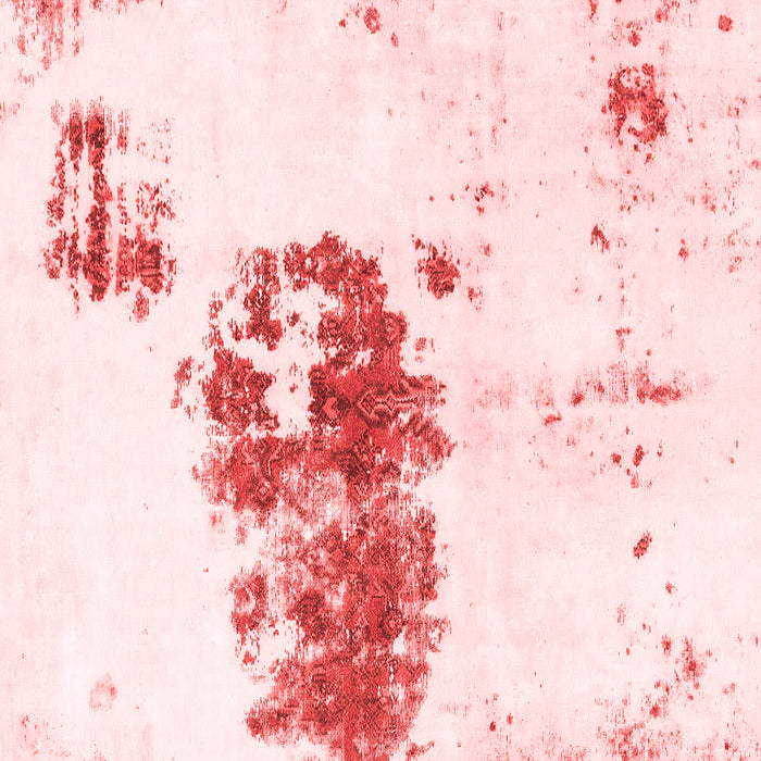 Machine Washable Abstract Red Modern Rug, wshabs2051red