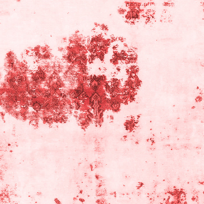 Machine Washable Abstract Red Modern Rug, wshabs2051red