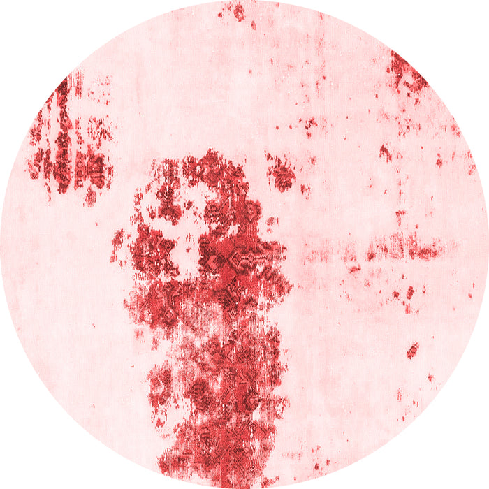 Machine Washable Abstract Red Modern Rug, wshabs2051red