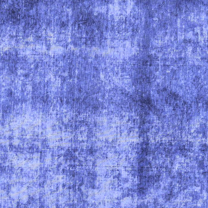 Abstract Blue Modern Rug, abs2052blu