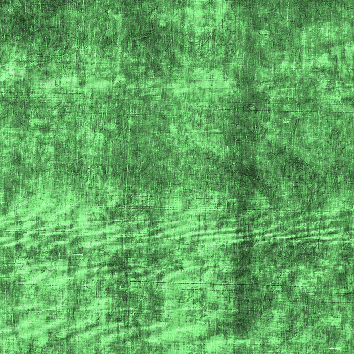 Abstract Emerald Green Modern Rug, abs2052emgrn