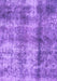 Machine Washable Abstract Purple Modern Area Rugs, wshabs2052pur