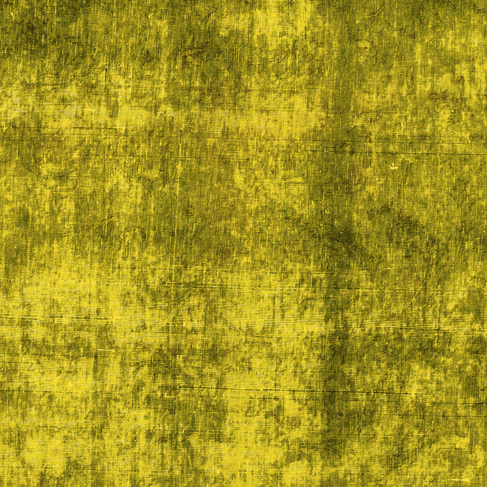 Machine Washable Abstract Yellow Modern Rug, wshabs2052yw