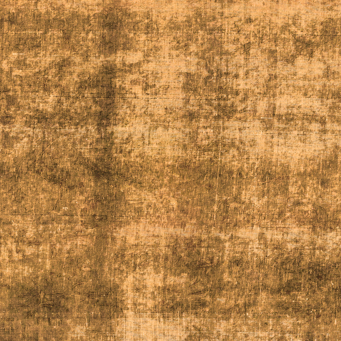 Square Machine Washable Abstract Orange Modern Area Rugs, wshabs2052org