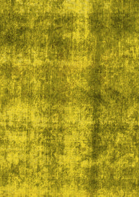 Abstract Yellow Modern Rug, abs2052yw