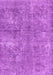 Abstract Purple Modern Rug, abs2053pur