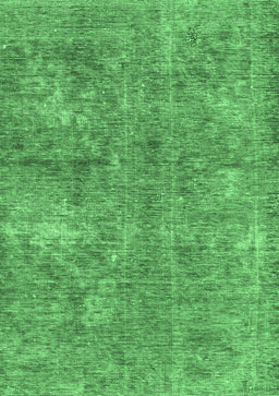 Abstract Emerald Green Modern Rug, abs2053emgrn