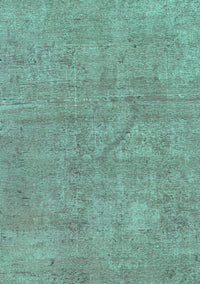 Abstract Turquoise Modern Rug, abs2054turq