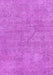 Machine Washable Abstract Purple Modern Area Rugs, wshabs2054pur