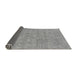 Sideview of Abstract Gray Modern Rug, abs2054gry