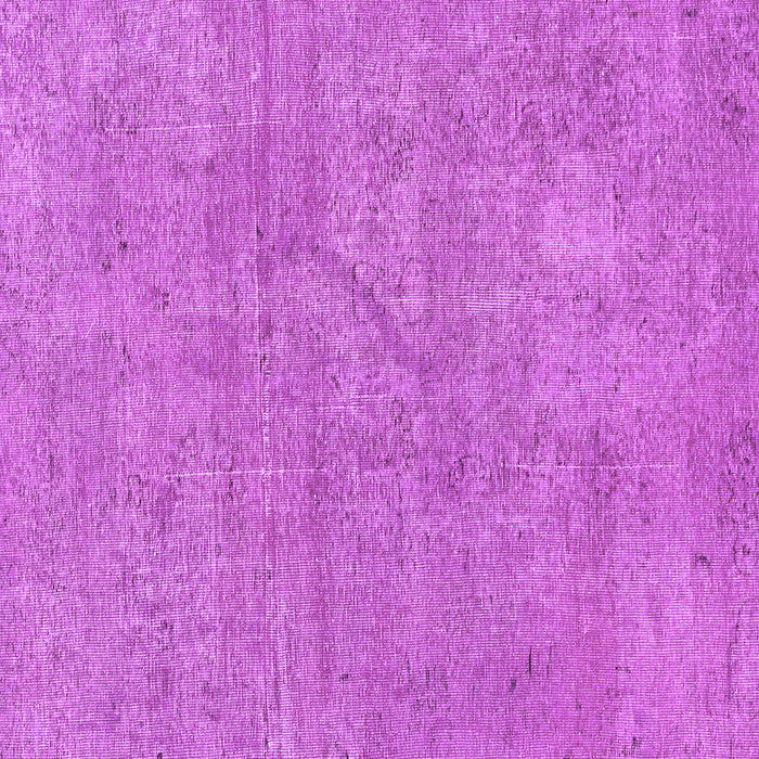 Square Machine Washable Abstract Purple Modern Area Rugs, wshabs2054pur