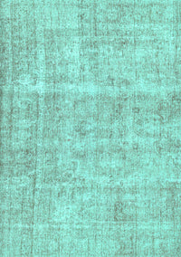 Abstract Turquoise Modern Rug, abs2055turq