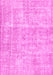 Abstract Pink Modern Rug, abs2055pnk