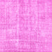 Square Abstract Pink Modern Rug, abs2055pnk