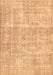 Abstract Brown Modern Rug, abs2055brn