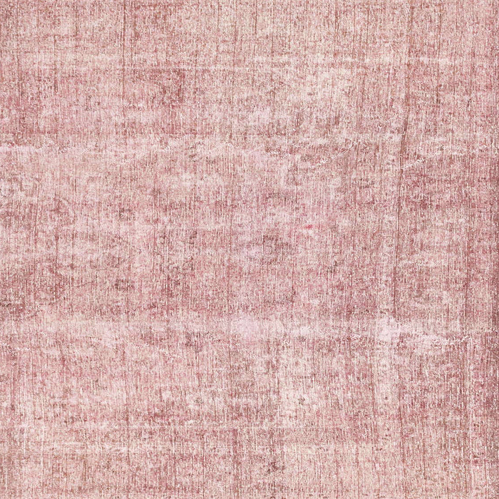Square Machine Washable Abstract Deep Rose Pink Rug, wshabs2055