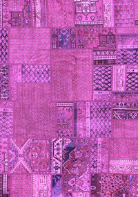 Patchwork Purple Transitional Rug, abs2056pur