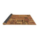 Sideview of Patchwork Brown Transitional Rug, abs2056brn