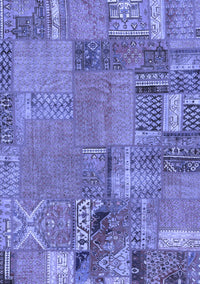 Patchwork Blue Transitional Rug, abs2056blu