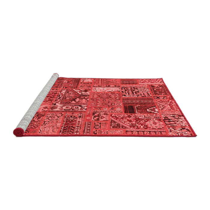 Transitional Red Washable Rugs