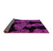 Sideview of Abstract Pink Modern Rug, abs2058pnk