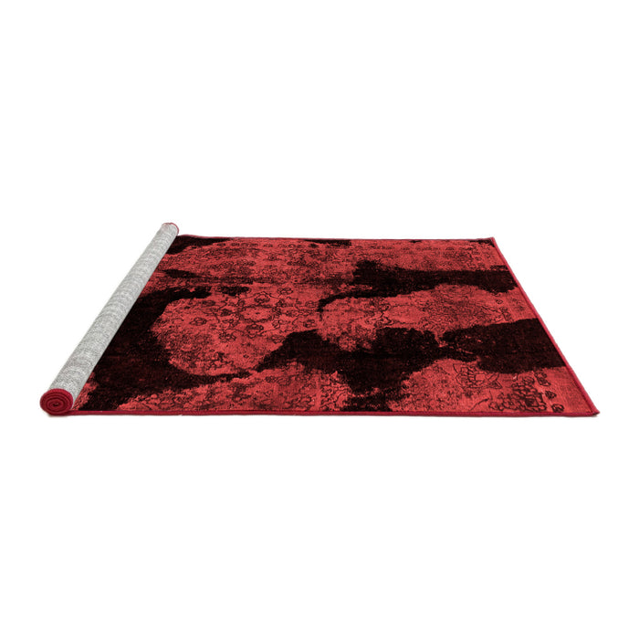 Modern Red Washable Rugs