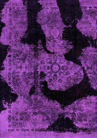 Abstract Purple Modern Rug, abs2058pur