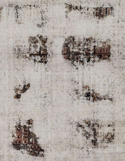 Abstract Rose Purple Modern Rug, abs2059