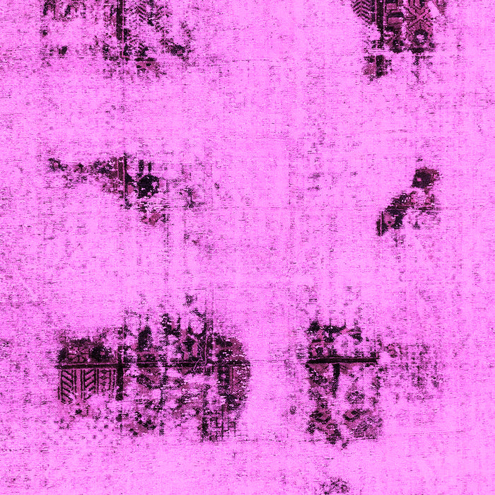 Machine Washable Abstract Pink Modern Rug, wshabs2059pnk