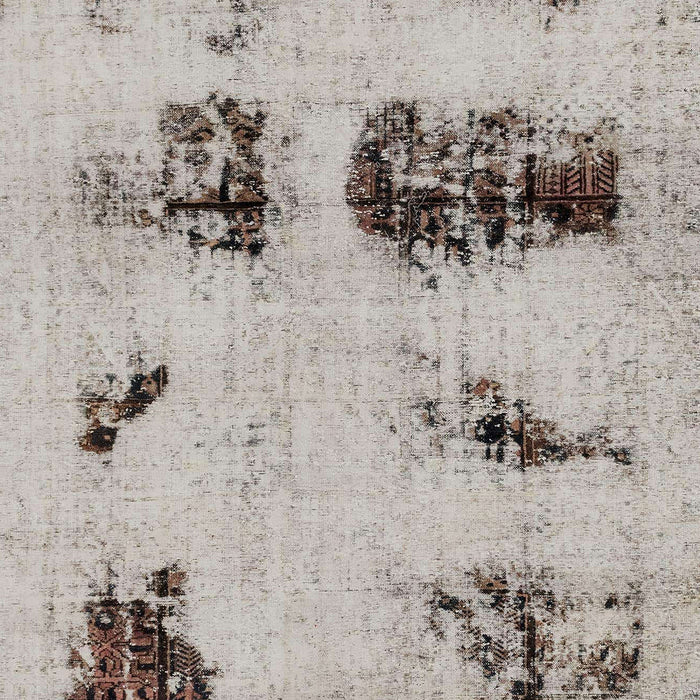 Machine Washable Abstract Rose Dust Purple Rug, wshabs2059