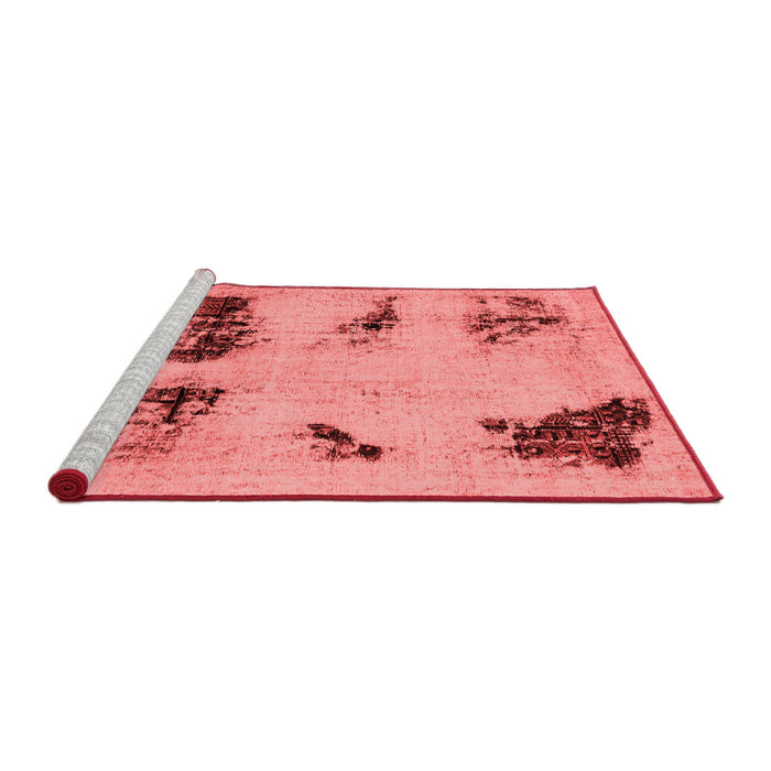 Modern Red Washable Rugs