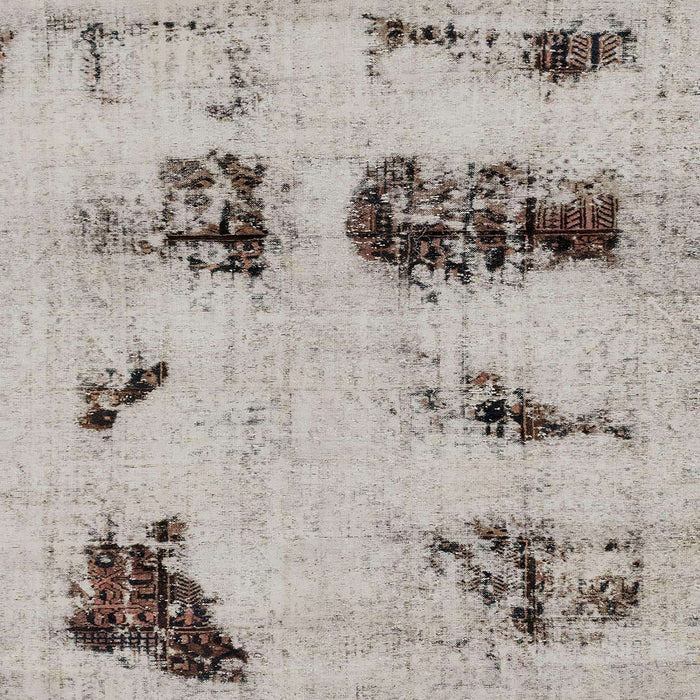 Square Abstract Rose Purple Modern Rug, abs2059