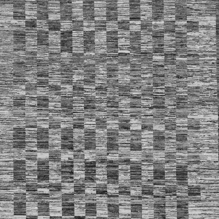 Checkered Gray Modern Rug, abs205gry