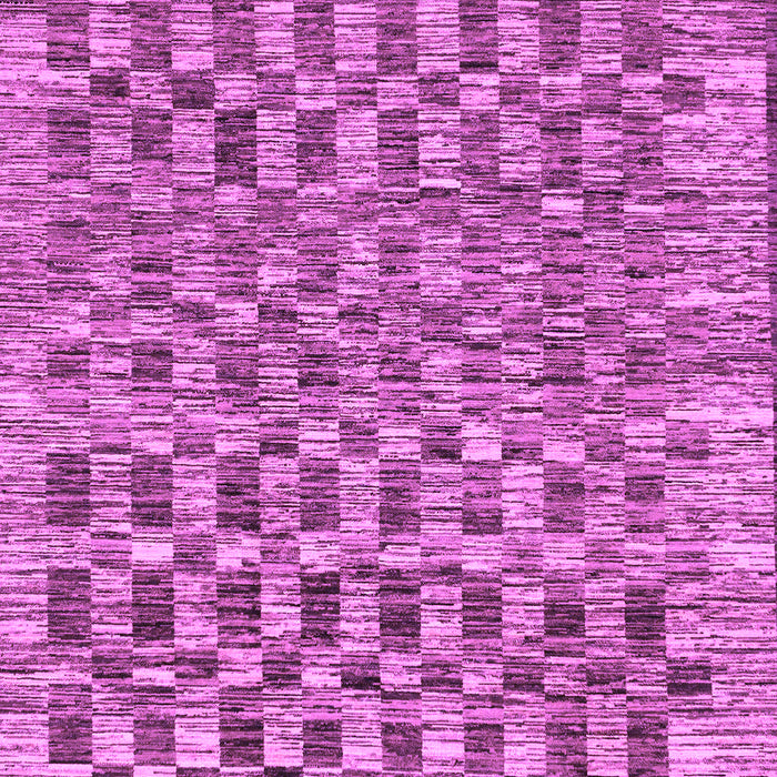 Machine Washable Checkered Purple Modern Area Rugs, wshabs205pur