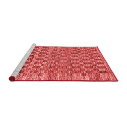 Modern Red Washable Rugs