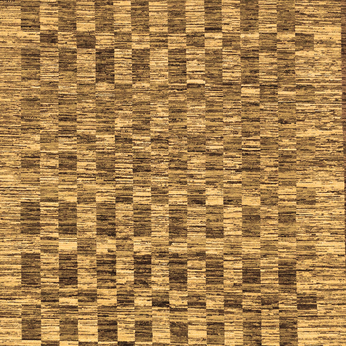 Checkered Brown Modern Rug, abs205brn