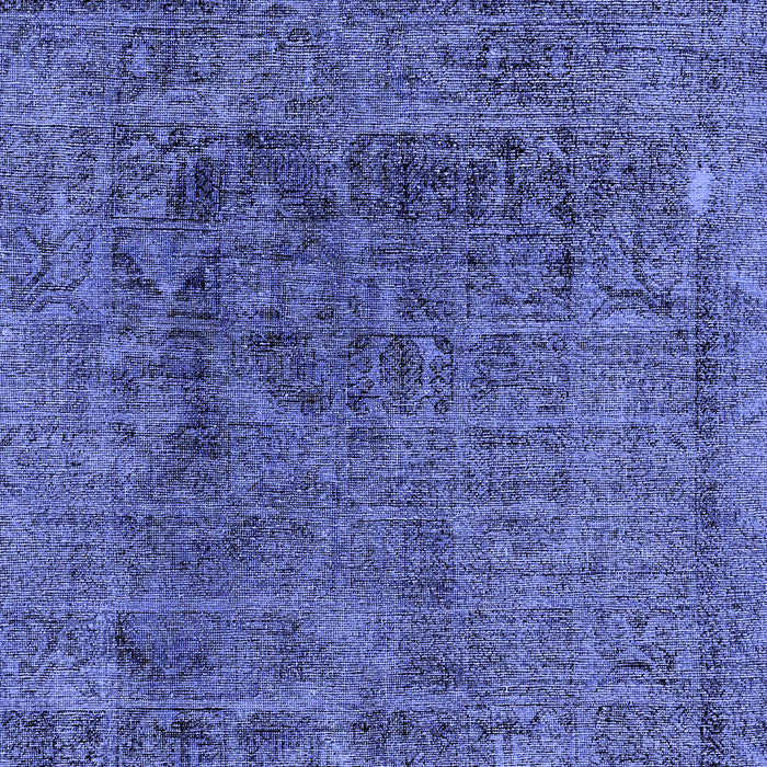 Abstract Blue Modern Rug, abs2060blu