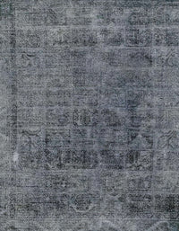 Machine Washable Abstract Dark Gray Rug, wshabs2060