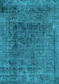 Abstract Light Blue Modern Rug, abs2060lblu