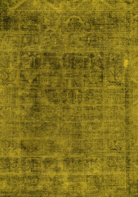 Abstract Yellow Modern Rug, abs2060yw