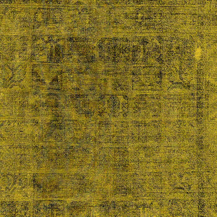Abstract Yellow Modern Rug, abs2060yw