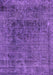 Abstract Purple Modern Rug, abs2060pur